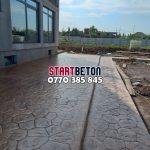 beton amprentat pret