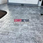 beton amprentat pret metru