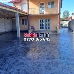 curte beton amprentat