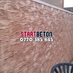 gard beton amprentat vertical