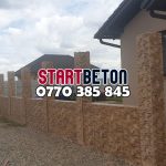 gard casa beton amprentat
