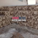 gard si scara beton amprentat