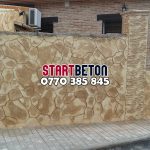 garduri beton amprentat