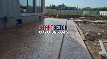 beton amprentat pitesti