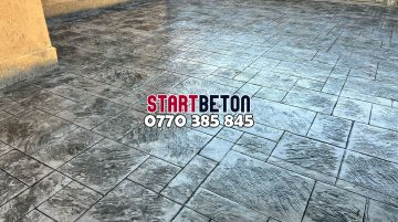 beton amprentat brasov