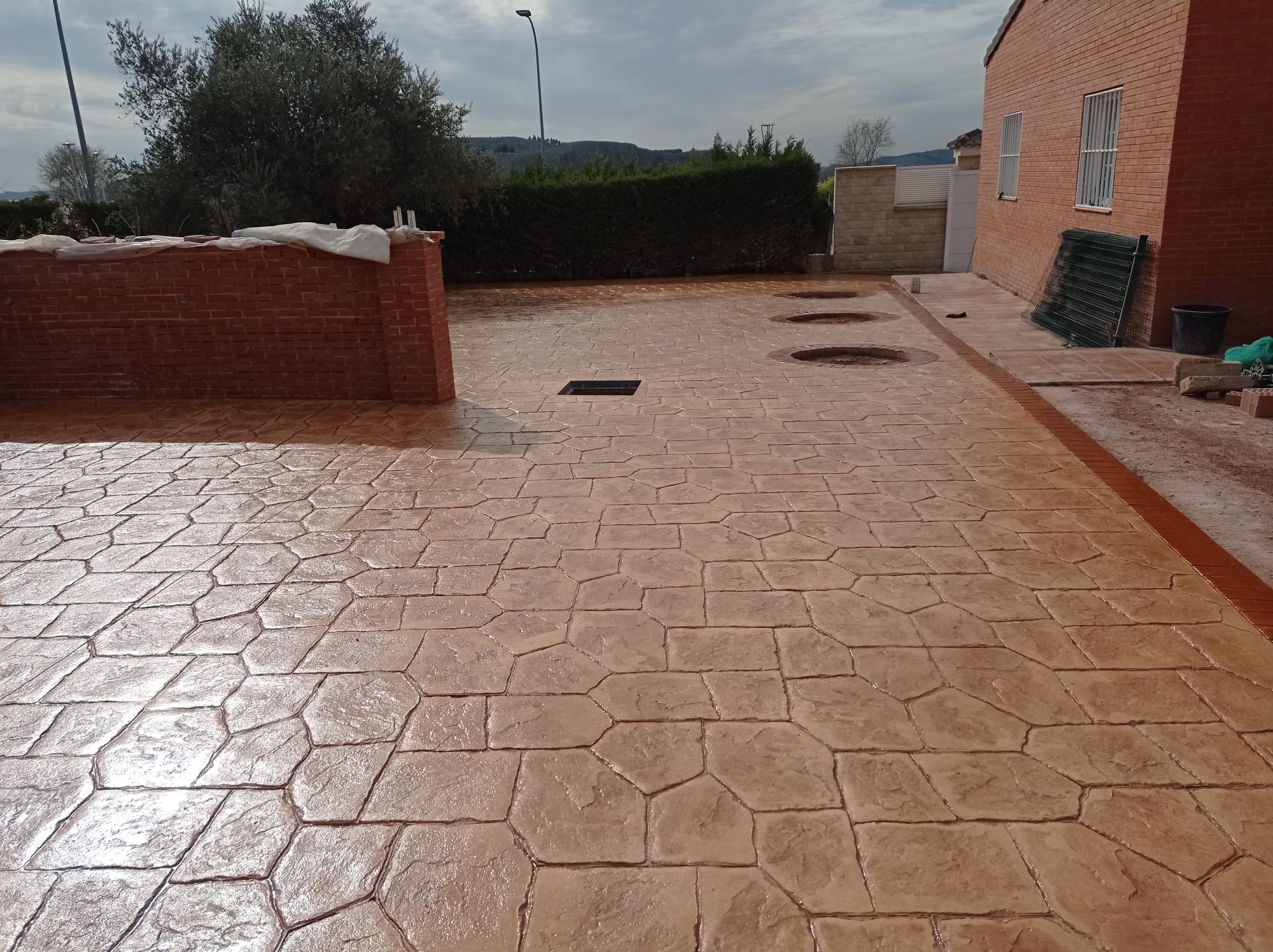 beton amprentat arges