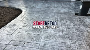 beton amprentat dambovita