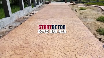 beton amprentat giurgiu