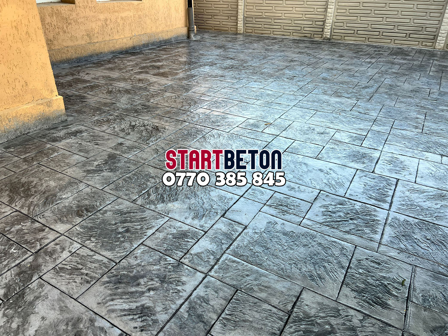 beton amprentat mehedinti